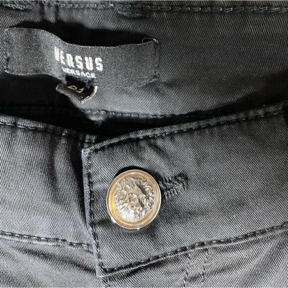 Versus Versace Black Straight Leg Pants size 31 - Picture 2 of 10